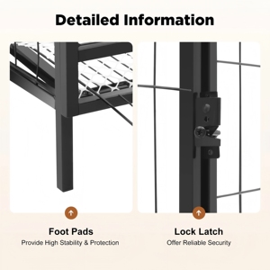Plans de poulaillers extérieurs pratiques pour 8 à 10 poulets - Product Image 6