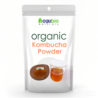 Poudre de thé Kombucha zéro sucre, service OEM fermenté mousseux utilisé pour la cuisson et la fabrication de boissons chaudes ou froides