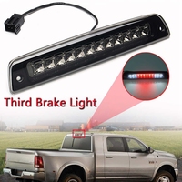Led 3ème feu stop adapté pour 1994-2001 Dodge Ram 1500 2500 3500 plug and play pas de recâblage Lentille de couleur fumée super lumineuse led