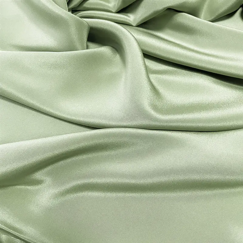 Wholesale custom high quality silk fabric 100% 6A Mulberry Silk 16/18/22 /30 momme custom silk crepe de chine fabric