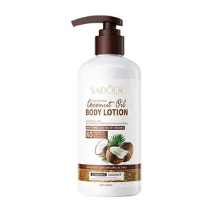 Lait corporel hydratant à la noix de coco Lotion hydratante pour la peau pour femmes lotion pour le corps