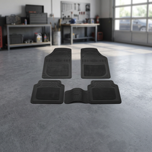 สำหรับพรมปูพื้นแบบ 3 มิติ สีดำ ครึ่งพรมปูพื้น ครึ่งยาง - Product Image 3