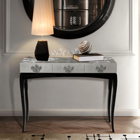 Console de luxe moderne avec détails remarquables et lignes élégantes pour entrée, couloir, appartement, hôtel