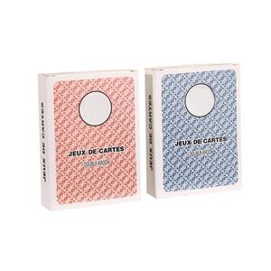 Cartes à <span class=keywords><strong>jouer</strong></span> en plastique PVC imprimées sur mesure et durables pour jeux de société Cartes de poker en plastique étanche avec boîte personnalisée - Product Image 4