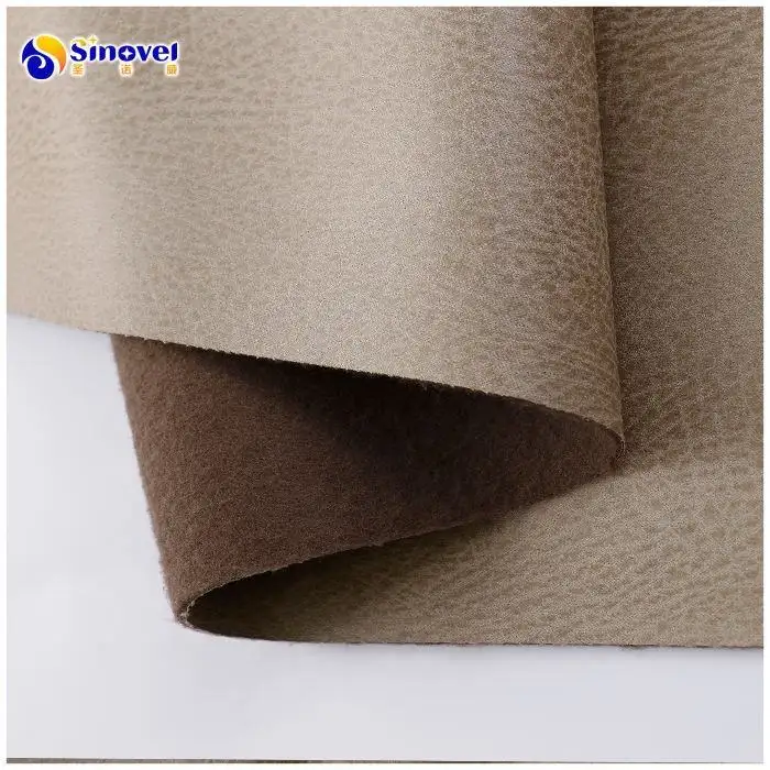 Polyester suede Fabric for Shoes Fashion Bag Plain Toy GSM Technics Item Style Pattern Color Knitted bronzed suede for home sofa