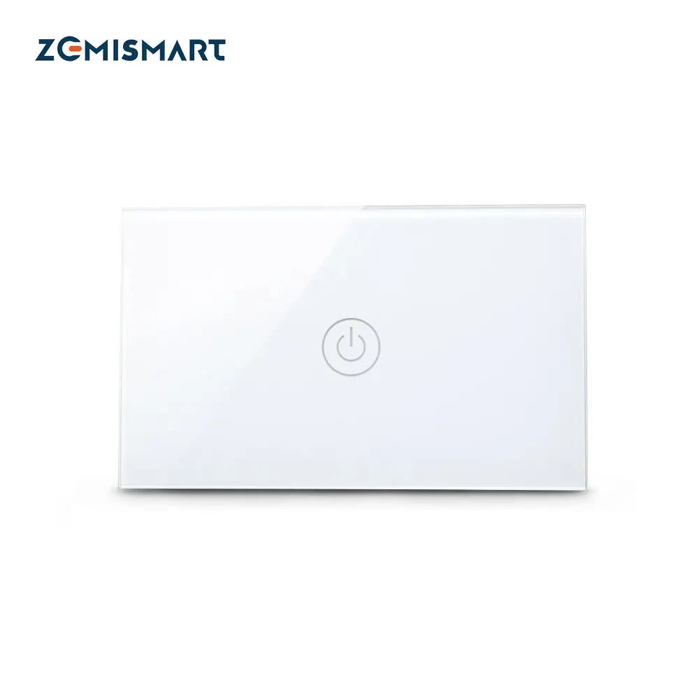 Zemismart US Tuya WiFi Light Switch No Neutral Wire Required One Two Three Gang Alexa Google Home Assistant Smart Life Control