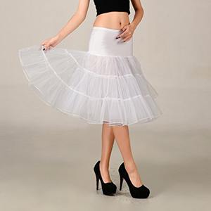 Femmes Blanc <span class=keywords><strong>Vintage</strong></span> Gothique Lolita Crinoline <span class=keywords><strong>Jupon</strong></span> <span class=keywords><strong>Tulle</strong></span> Puffy Slip <span class=keywords><strong>Jupon</strong></span> pour les Fêtes de Mariage Fluffy Jupe Évasée pour - Product Image 3