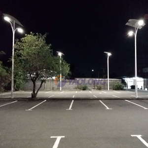 Lampadaire solaire LED extérieur en <span class=keywords><strong>acier</strong></span> inoxydable Yaolong 6M 8M 9M 12M avec <span class=keywords><strong>poteaux</strong></span> en fer pour jardin et route - Product Image 2