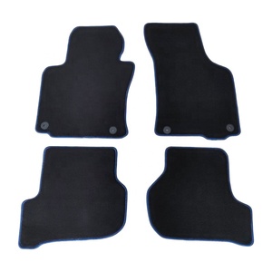 <span class=keywords><strong>Tappetini</strong></span> Auto in Moquette Tuftata con Poggiapiedi Sportivo per VW <span class=keywords><strong>Golf</strong></span> <span class=keywords><strong>6</strong></span> Guida a Destra Accessori Interni Auto - Product Image 2