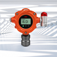 Détecteur de fuite de GPL fixe, détecteur de gaz inflammable et toxique antidéflagrant 4-20mA RS485 avec alarme sonore et lumineuse pour la sécurité industrielle