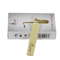 Wind Instrument Manufacturer Sells SLADE High End White Box 2 2.5 3 Strength Cane Rees Saxophone 10 Pcs/set Parts Tenor Reeds