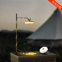 Guirlande lumineuse LED pour camping avec design breveté Lampe de camping à chargement USB étanche en blanc rouge vert bleu