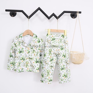 Set Pigiama in Fibra di Bambù Personalizzato, Due Pezzi a Maniche Lunghe per Donne, Uomini, Bambini, Coordinato Famiglia, Abbigliamento da Notte e Loungewear all'Ingrosso - Product Image 2