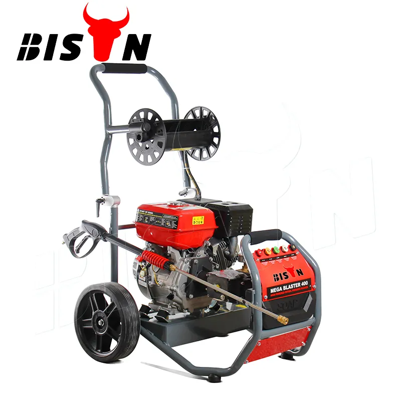 BISON(China) BS-G250B 13HP Gasoline Engine High Pressure Cold Water Power Washer