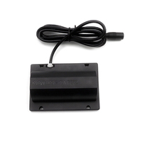 Moteur à vibrations 12V/24V 2838, moteur de massage 2838 avec interrupteur marche/arrêt à bouton-poussoir pour matelas et canapés de massage
