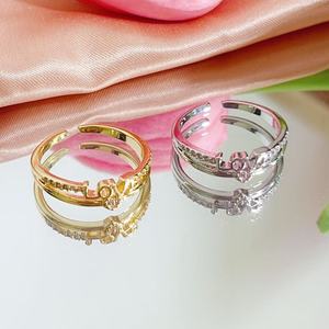 แหวนคู่รักแหวนคู่รักแฟชั่นแบบเปิดได้ - Product Image 1