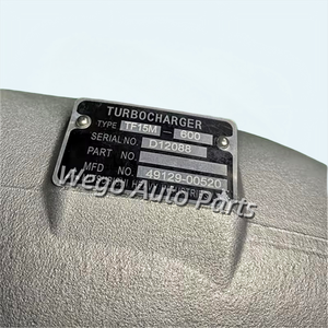 Fabrika kaynağı TF15M turboşarj 49129-00520 49129-01100 Mitsubishi S6R2-PTAA-S S6RF-MTK S6R-Y1PTA-2 S6R2F-MTK-<span class=keywords><strong>3</strong></span> motor için - Product Image 5