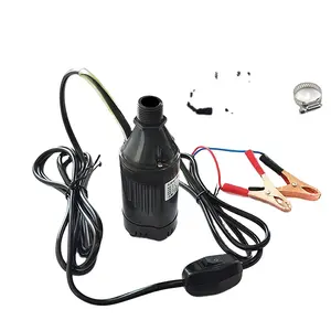 Portable DC 12V Brushless Motor Electric Gasoline Fuel Water Transfer Submersible Sinking Pump 51Mm