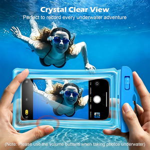 Étui <span class=keywords><strong>de</strong></span> protection étanche IPX8 pour téléphone avec fenêtre transparente, écologique, en ABS, style sport, pour <span class=keywords><strong>iPhone</strong></span> - Product Image 2