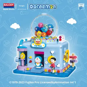 Beledi โมเดลของเล่นตัวต่อ<span class=keywords><strong>โด</strong></span>ราเอมอนพร้อมอนุภาคขนาดเล็ก & Ding Dong ของขวัญสำหรับแมวสำหรับเด็กหญิงและเด็กชาย - Product Image 6