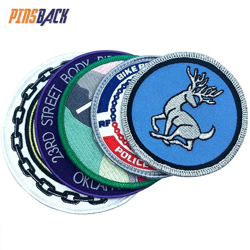 Custom Patches Wholesale Custom Made fashion patch embroidered patches