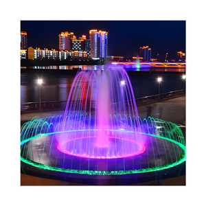 Casa all'aperto in acciaio inossidabile durevole funzione d'acqua decorativa danza musica fontana danzante fontana cascata - Product Image 6