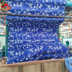 Tela de Microfibra de Poliéster con Estampado Floral, Pigmento Disperso, para Ropa de Cama y Almohadas, Económica, de Fabricante Textil para el Hogar - Product Image 4