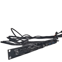 Placa base de Audio USB C, puerto de Panel frontal USB 2,0 + interruptor LED USB 3,0, TYPE-C, montaje de PCB, disyuntor de potencia, unidades flexibles
