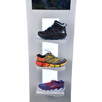 ODM-Exhibidor de zapatos fotosensible, diseño libre, nueva técnica, con soporte de Metal LCD