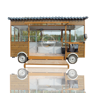 Camion de restauration rapide électrique 2024 à vendre Kiosque alimentaire mobile avec certification CE <span class=keywords><strong>Chariot</strong></span> à hot-dogs en <span class=keywords><strong>bois</strong></span> - Product Image 1