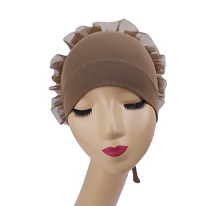 <span class=keywords><strong>Bonnet</strong></span> intérieur volumisant en coton de haute qualité, style malaisien, pour hijabs et bonnets floraux, pour femmes musulmanes - Product Image 6