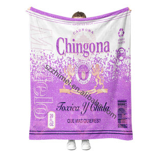 Nueva Manta Mexicana Borracha Chingona Toxica, Manta de Viaje Personalizada con Sublimación - Product Image 5