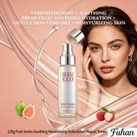 Tonique Visage Hydratant et Réparateur Antioxydant aux Extraits Naturels de Fruits Biologiques : Tremella, Dragon, Pitaya, Litchi, Goyave et Levure