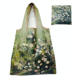 Bolsa de Tela Reutilizable Personalizada con Logotipo, Plegable, de Poliéster, Multicolor, Bolsas de Regalo Grandes, Bolsas de Regalo con Holograma Brillante - Product Image 6