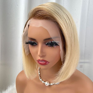 Perruque U-Part en dentelle suisse, cheveux vierges noirs naturels, longueur moyenne, avec baby hair, base en dentelle transparente, vente en gros - Product Image 5