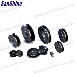 महीन पतले मोटे भारी तांबे के तार खींचने की मशीन के लिए वायर टेंशन पुली व्हील रोलर - Product Image 4