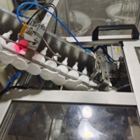 Machine de pose de tubes pour pompes à lotion avec insert de buse à vapeur fine de luxe et de précision ultra-élevée