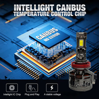 Faros LED para Automóvil de Alta Potencia IKAS Factory, 12V 24V 240W 50000LM, Sistema de Iluminación Automotriz, Bombilla LED H1 H4 H7 9005 9006