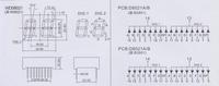 Blanc 0.8 pouces 2 chiffres 7 segments led module d'affichage led Houkem-8021-A/BW 18 broches