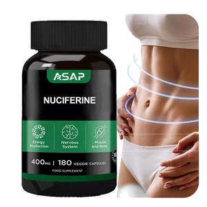 Suplemento Herbal, Extracto de Hoja de Loto, Cápsulas Adelgazantes de Hoja de Loto, Cápsulas de Nuciferina - Product Image 1