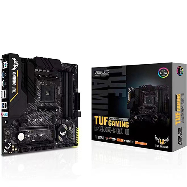NEW TUF GAMING B450M PRO II B450M Motherboard DDR4 128G,M.2, DVI-D,SATA 6Gb/,USB 3.1 Support R3 R5 R7 R9 Desktop AM4