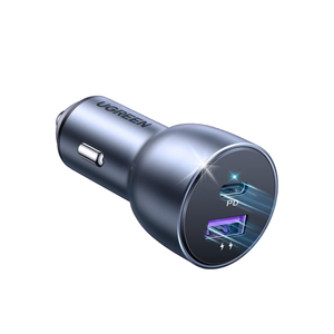 شاحن سيارة <span class=keywords><strong>UGREEN</strong></span> USB C ، شاحن سيارة من النوع C PD 30W و QC 18W ، محول شاحن سيارة سريع - Product Image 1