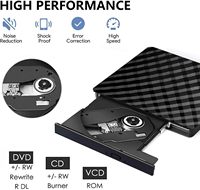 Dizüstü harici CD/DVD sürücü, USB 3.0 CD yazıcı, dizüstü bilgisayar DVD OYNATICI, Mac, PC, Windows 11/10/8.1/7