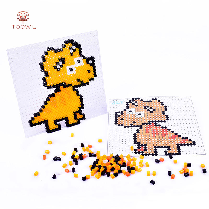 High Good Quality Dinosaur Series Plastic Mini Hama Beads Creative