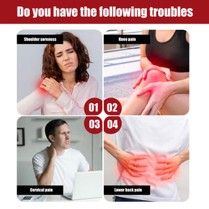 背中と体の痛みを軽減するための自己加熱遠赤外線関節緩和マッサージパッチ - Product Image 3