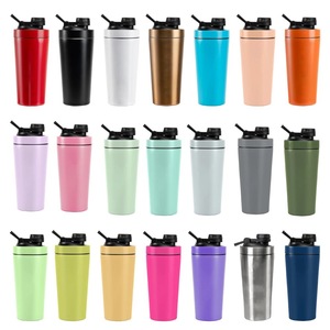 Productos de Tendencia 2025, Nuevas Llegadas, Termo, Botella Mezcladora de Proteínas, Botella Térmica Aislada para Gimnasio, Caja Personalizada, Económica, a Prueba de Fugas - Product Image 4