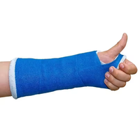 Bandage de fracture orthopédique bras jambe main Bandage fixe haut polymère consommables hospitaliers Bandage de coulée de plâtre orthopédique