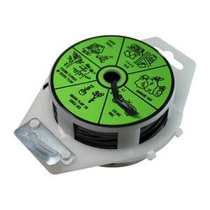 Cavo verde per legare, 49.015/100/v, 100m di lunghezza, resistente, ideale per fioriere, legare piante e organizzare. - Product Image 1