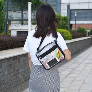 Bolso bandolera transparente personalizado aprobado por el estadio, fabricado en fábrica BSCI - Product Image 3