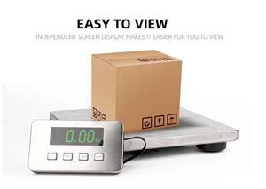 स्टेनलेस स्टील शिपिंग स्केल उच्च परिशुद्धता 30*30 सेमी 200 किलोग्राम - Product Image 3